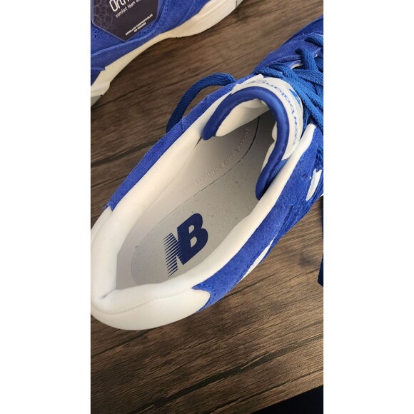 New Balance 550 Sneakers Mens 11.5 Suede Team Royal Lace Up Shoes Ortholite - Picture 6 of 7